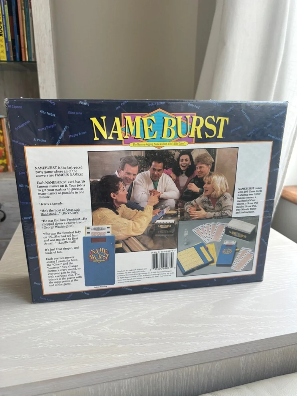New- Name Burst Board Game - 0307050777